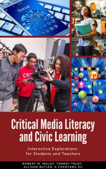 Book cover for Critical Media Literacy and Civic Learning